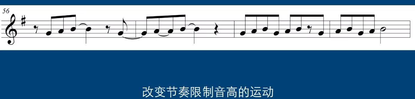 change rhythm